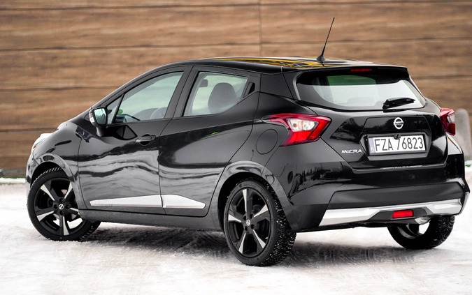 Nissan Micra cena 42900 przebieg: 53000, rok produkcji 2017 z Żary małe 56